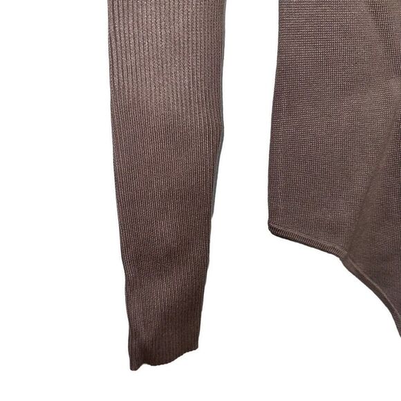 abercrombie Long-Sleeve V-Neck Sweater Bodysuit - new with tags - Picture 8 of 13